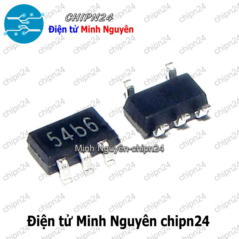 [2 con] (SOP) IC Dán TP4054 (54B6) SOT23-5 (SMD) (4054) - HH005704
