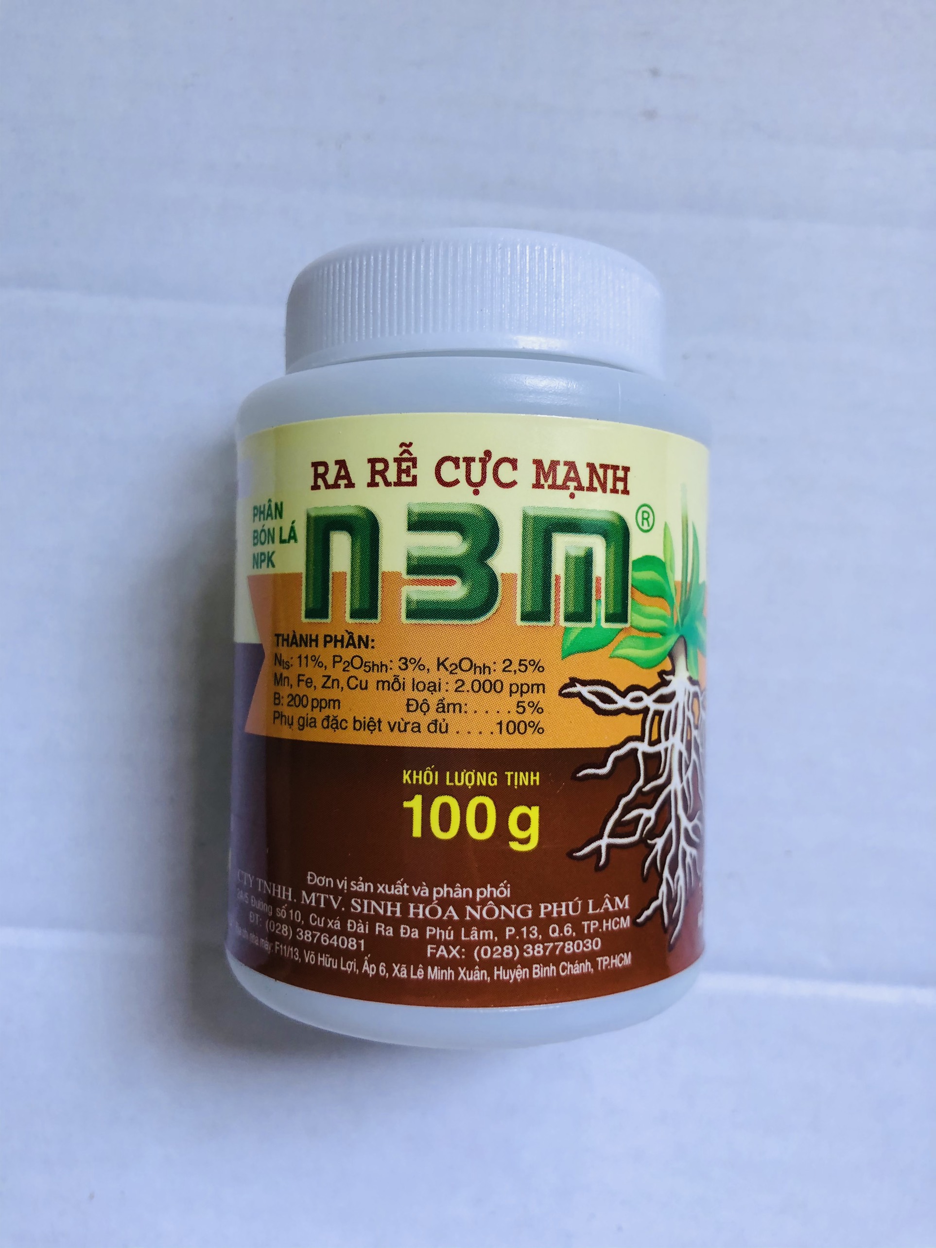 NbM - PHÂN BÓN LÁ RA RỄ CỰC MẠNH