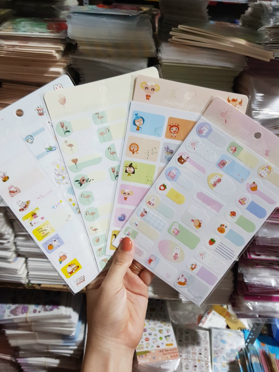 Name Stickers, Cute Name Stickers