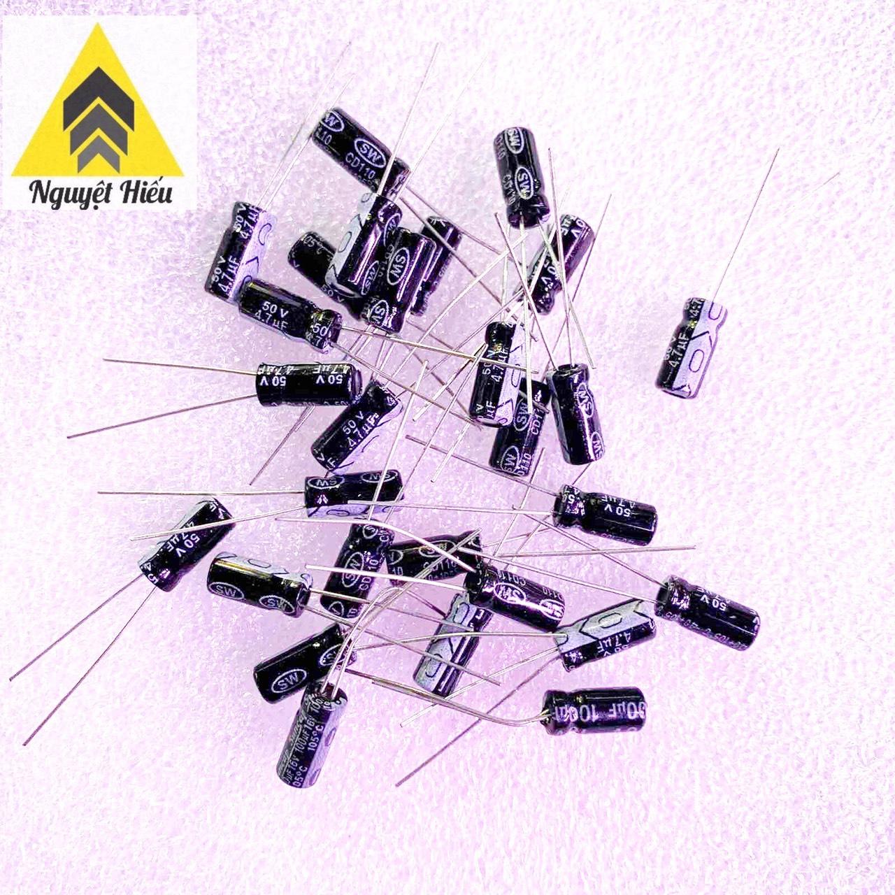 20 con tụ hoá 4.7uF-50V