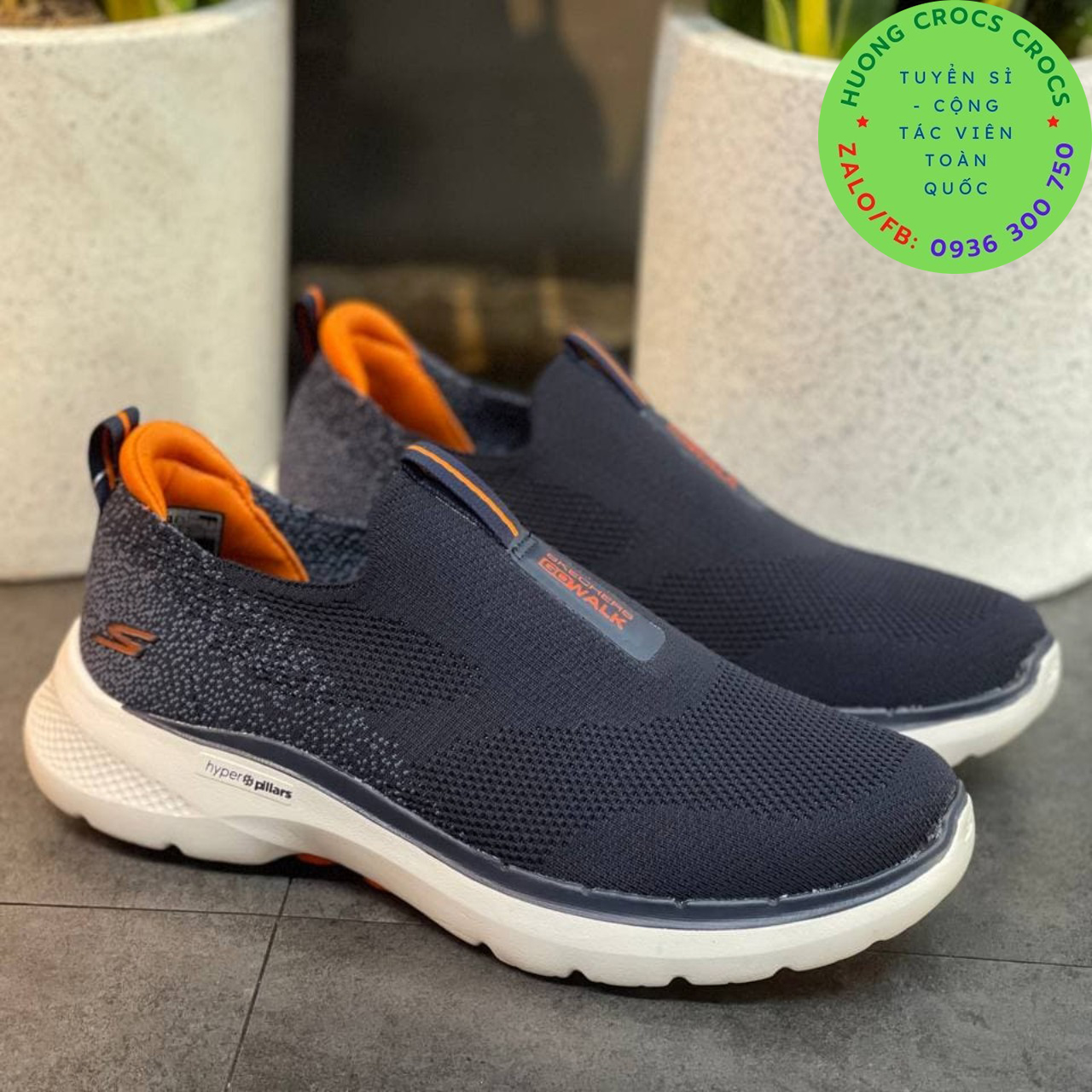 GIÀY THỂ THAO SKECHERS GOWALK 6 MÀU NAVY