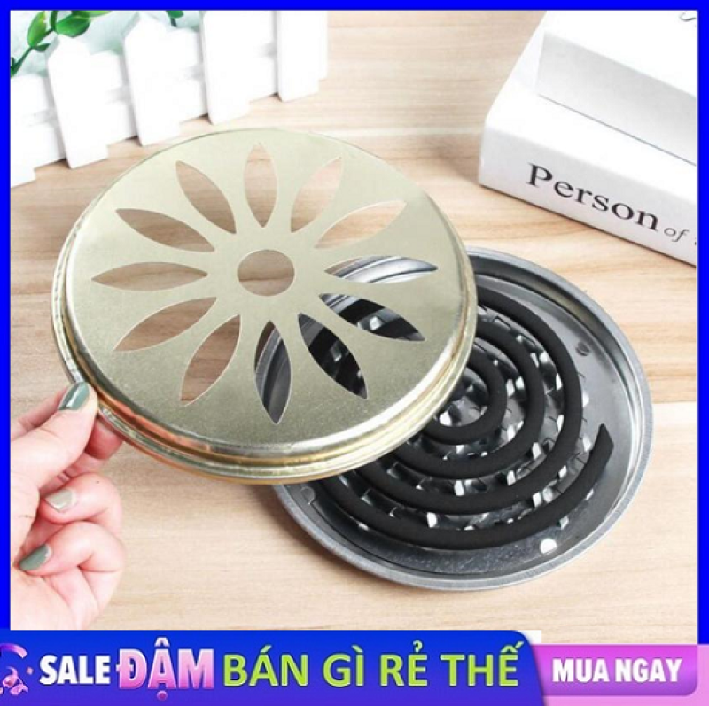 Hộp đựng nhang muỗi chống cháy bằng thép không rỉ An toàn- Hiệu quả