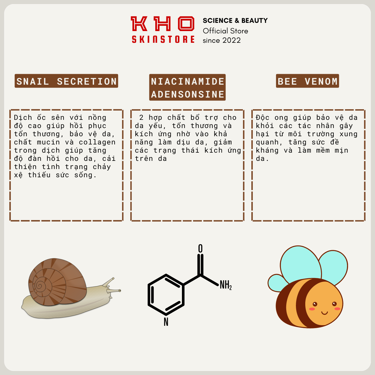 [KhoSkinStore] Benton tinh chất ốc sên Snail Bee High Content Essence New 100ml