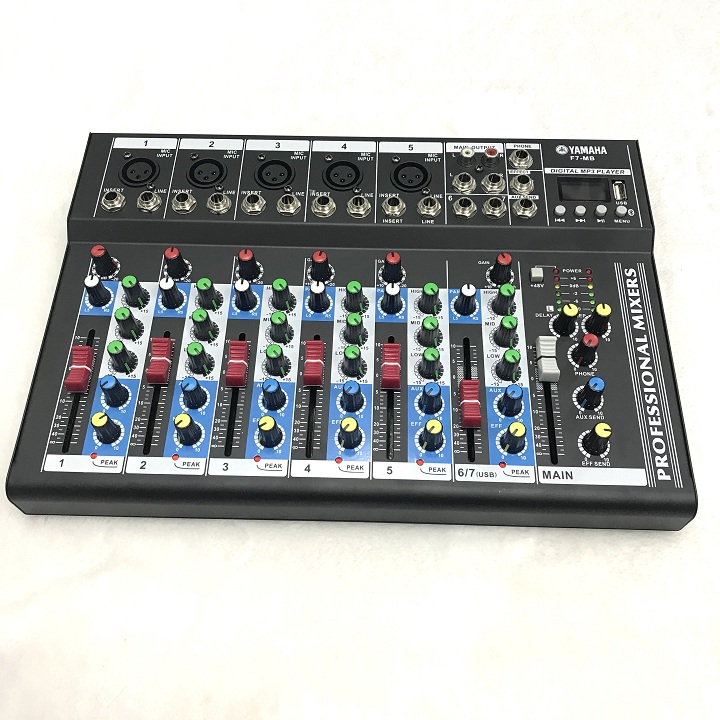 Mixer YAMAHA F7 USB phiên bản mới Bluetooth