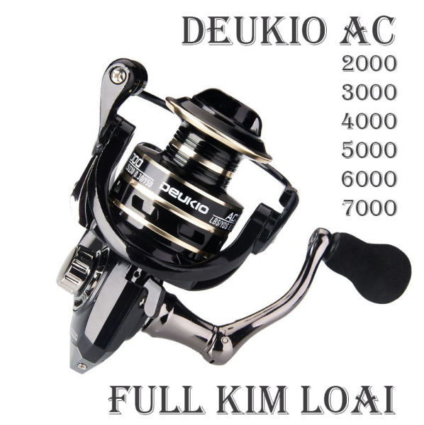 Máy câu cá - Máy Câu DEUKIO AC 2-7000 siêu khỏe - máy câu cá dekukio AC