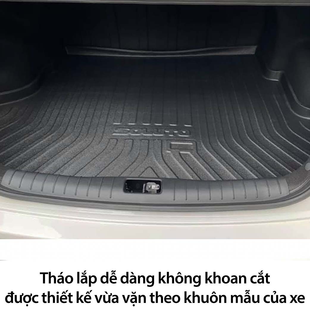 Lót cốp nhựa cho xe KIA SOLUTO