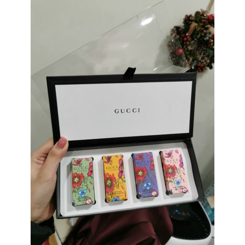 Set Nước Hoa Gucci Flora Mini 4 Màu 5Ml/C