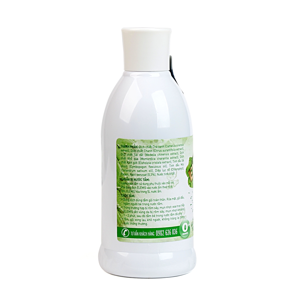 Tắm gội toàn thân thảo dược Elemis cho bé từ 0 tháng 200ml