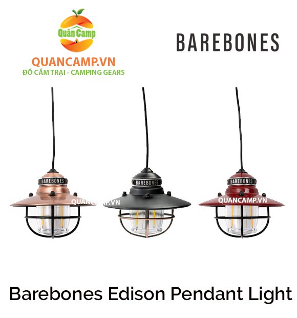 [HCM]Đèn pin cắm trại Barebones Edison Pendant Light