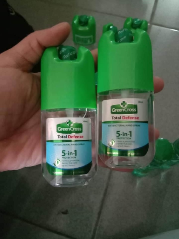 Dung dịch rửa tay khô Green Cross - Philippines 40ml