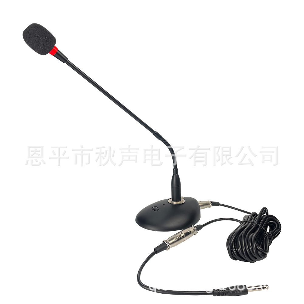 Micrô hội nghị có dây cổ ngỗng 48v nguồn điện ảo 5 sợi mì dài tụ điện micro để bàn