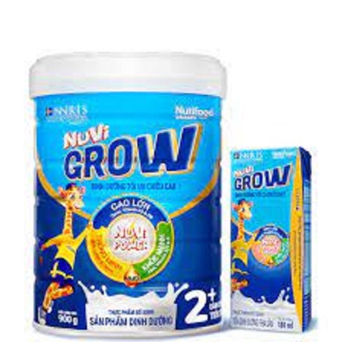 { mẫu mới }Sữa Nuvi Grow 900g
