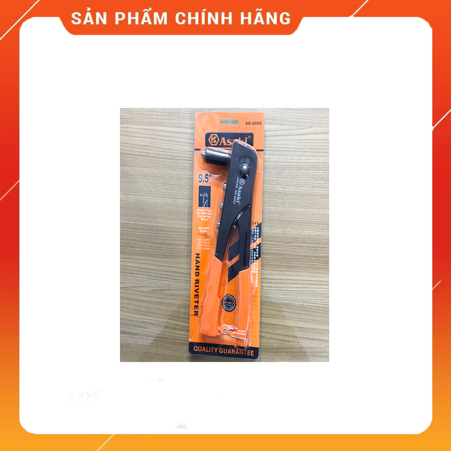 Kìm rút rivet asaki ak-6800