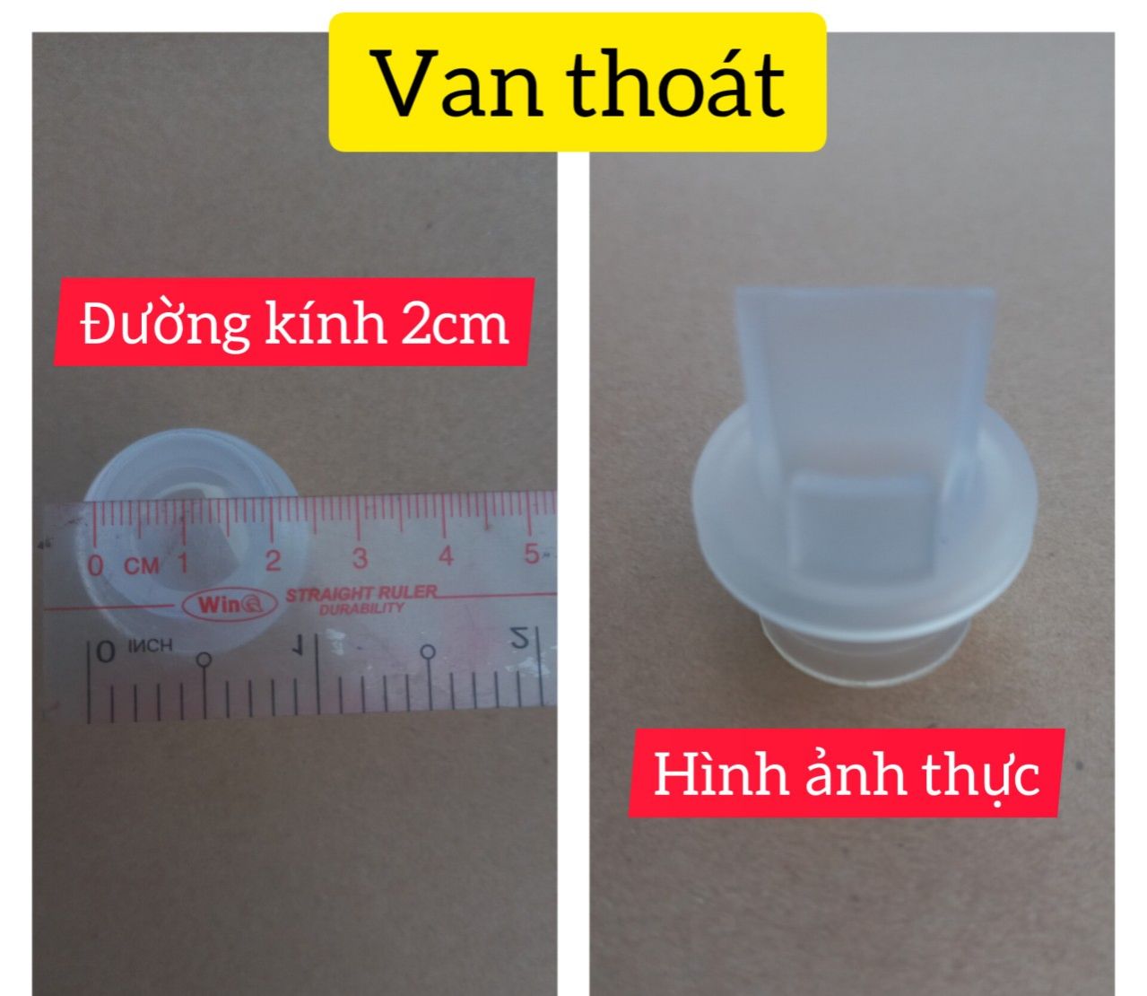 [ROZABI]Van Chân Không,Van Thoát Sữa -Máy Hút Sữa ROZABI Basic Plus..(Đổi Mới Nếu Lỗi)