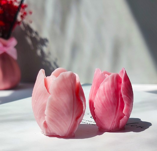 Khuôn silicon 4d nụ hoa mẫu đơn