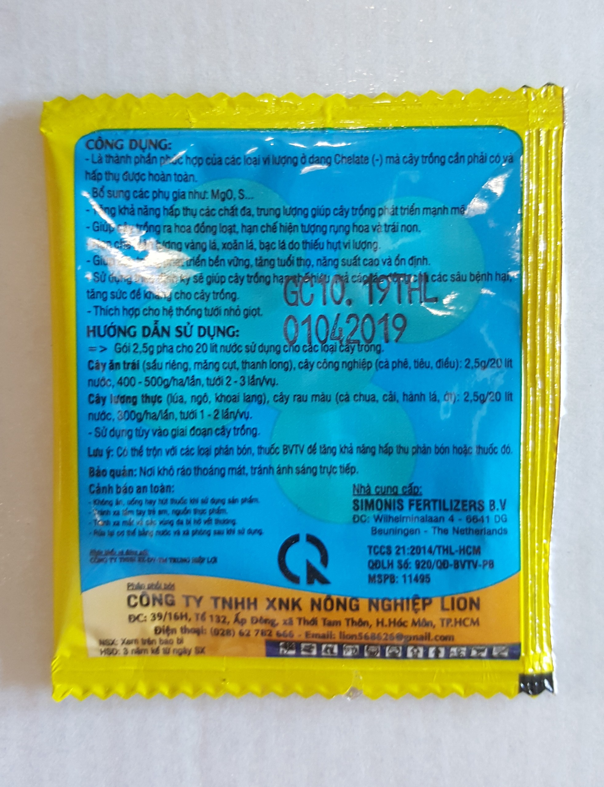 Phân bón vi lượng COMBI