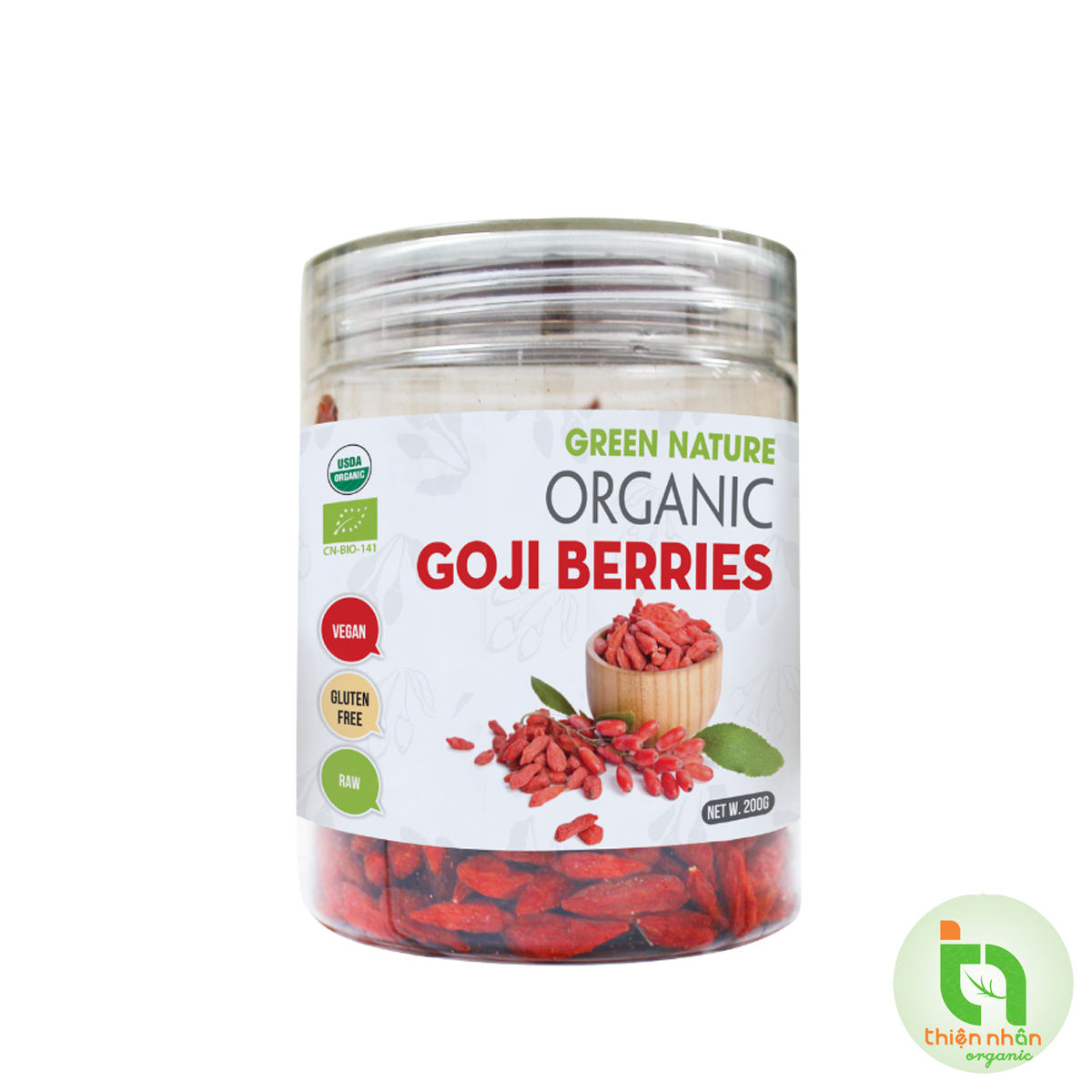 Green Nature organic goji berries 200gr