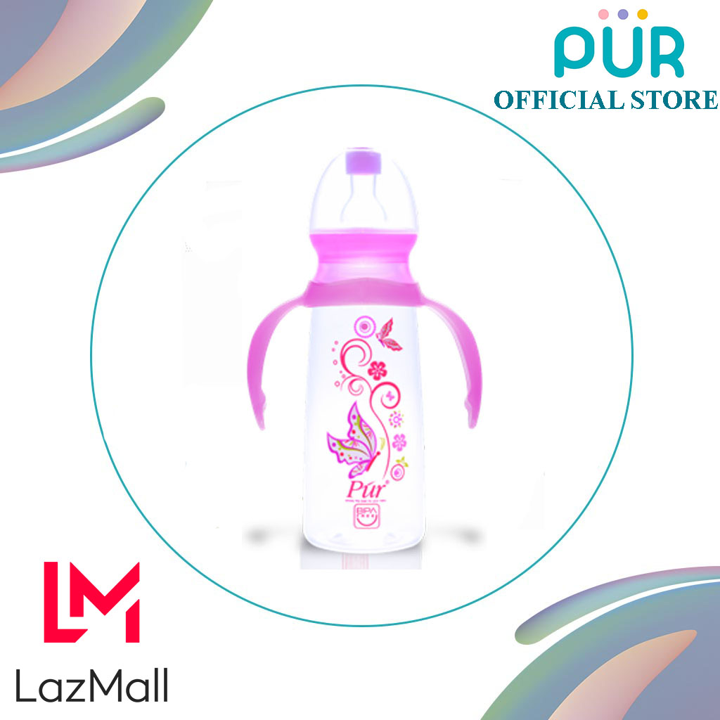 Bình sữa có quai Pur 250ml