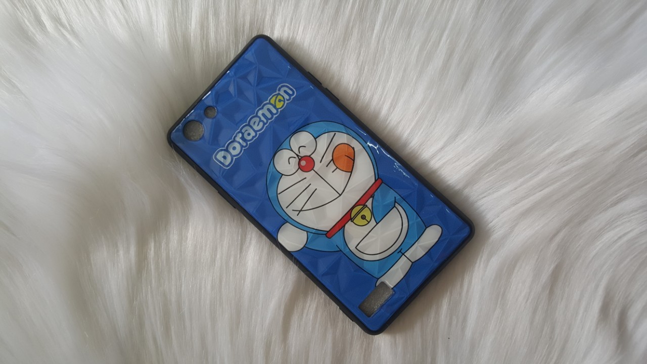 Ốp 3d kim cương doraemon siêu cưng oppo a33/ neo7