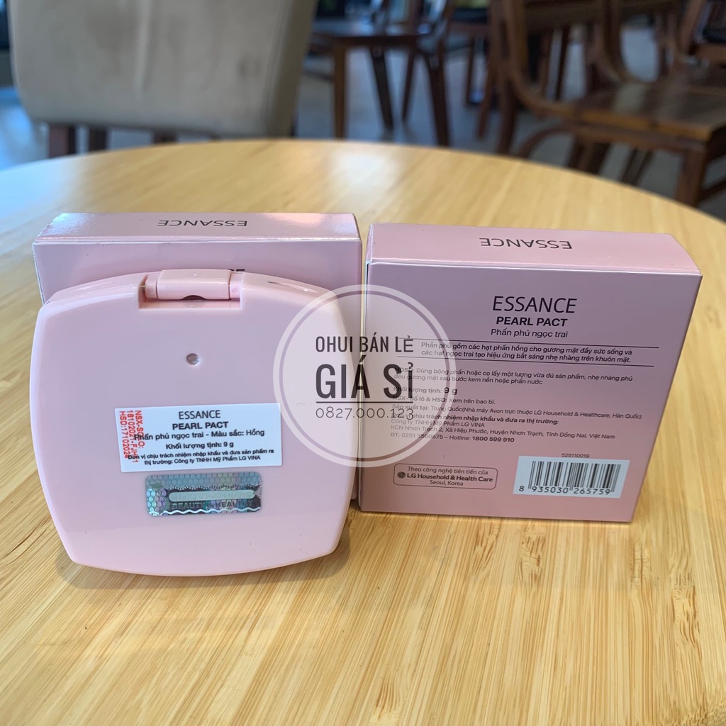 Phấn phủ ngọc trai Essance Pearl Pact 11g