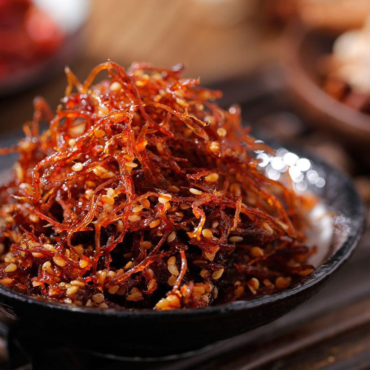 Thịt bò khô xé sợi cay tê siêu ngon