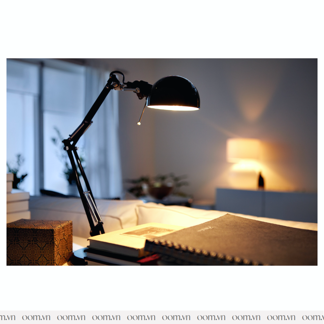 ĐÈN BÀN IKEA FORSA BLACK