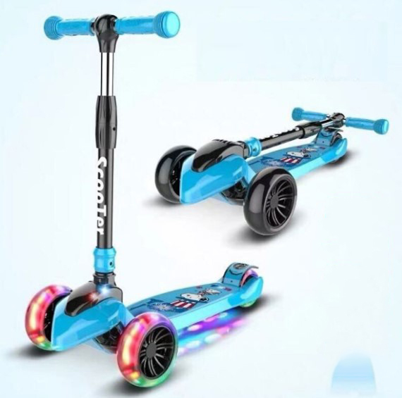 Xe trượt scooter Babyfast ,  bánh an toàn cho trẻ - chịu lực 90kg phù hợp cho cả bé trai và gái, bánh xe phát sáng vĩnh cửu, rèn luyện vận động, tăng chiều cao cho bé -  Hàng Nhập Khẩu, Bánh ABS Chống Mòn