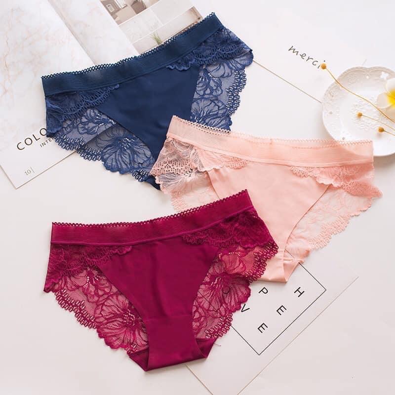 Quần lót su mix ren cao cấp