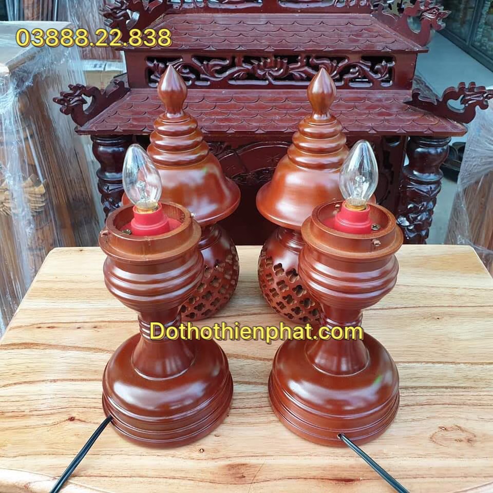 Cặp đèn xà cừ loại 1 mẫu mới rất đẹp