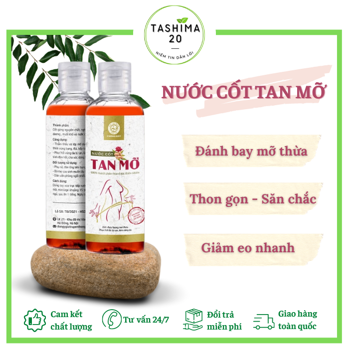 BÁO GIÁ ĐÁNH TAN MỠ THỪA | Shopee Lazada Sendo Tiki mới nhất 28 Nước cốt tan mỡ Cổ Dược Kỳ Hoa TMKH25 - Đánh tan mỡ thừa , giảm cân an toàn tại nhà hiệu quả