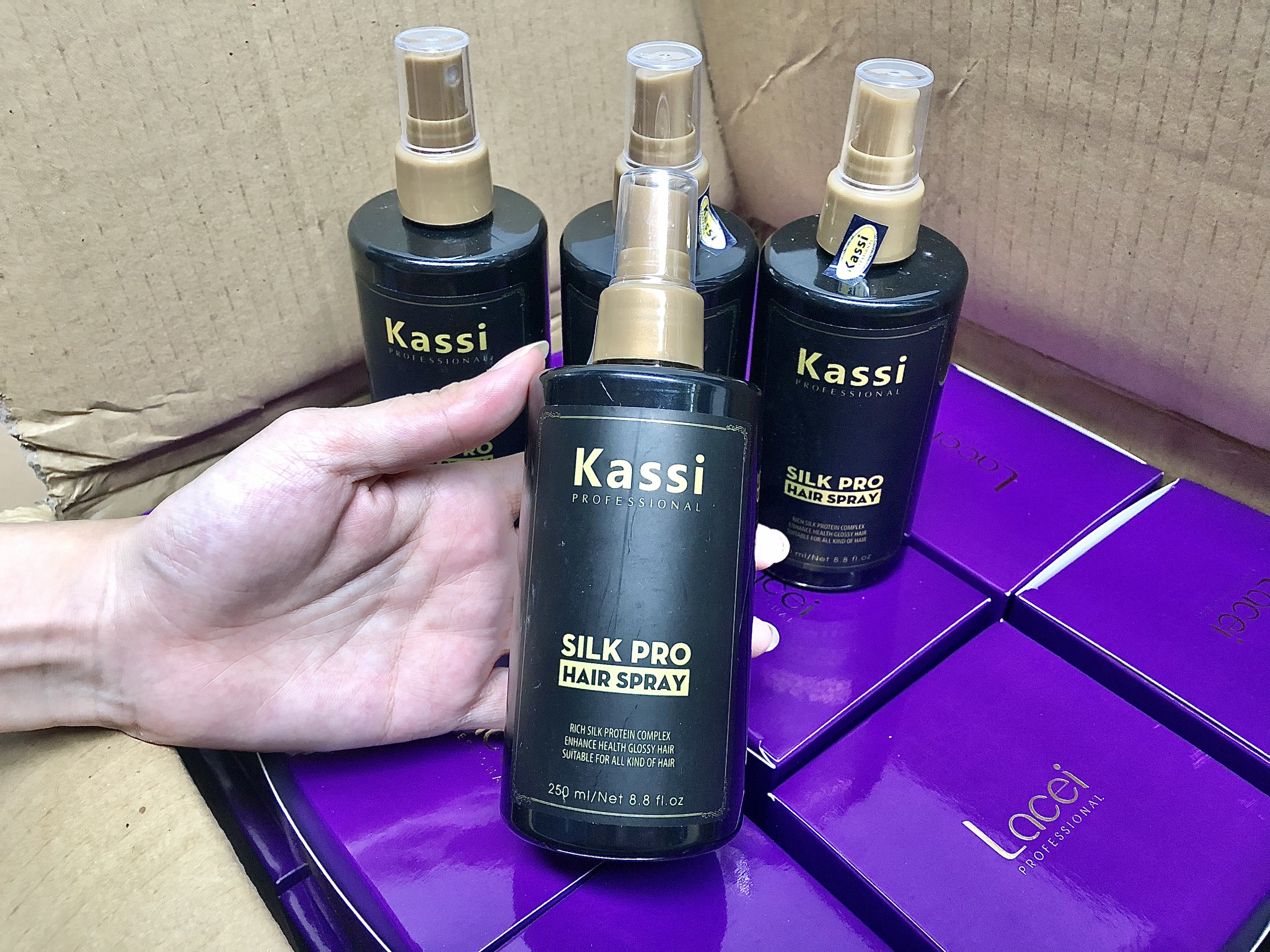 Sữa dưỡng Phục hồi tóc Kassi Silk Pro cho tóc khô xơ, chẻ ngọn
