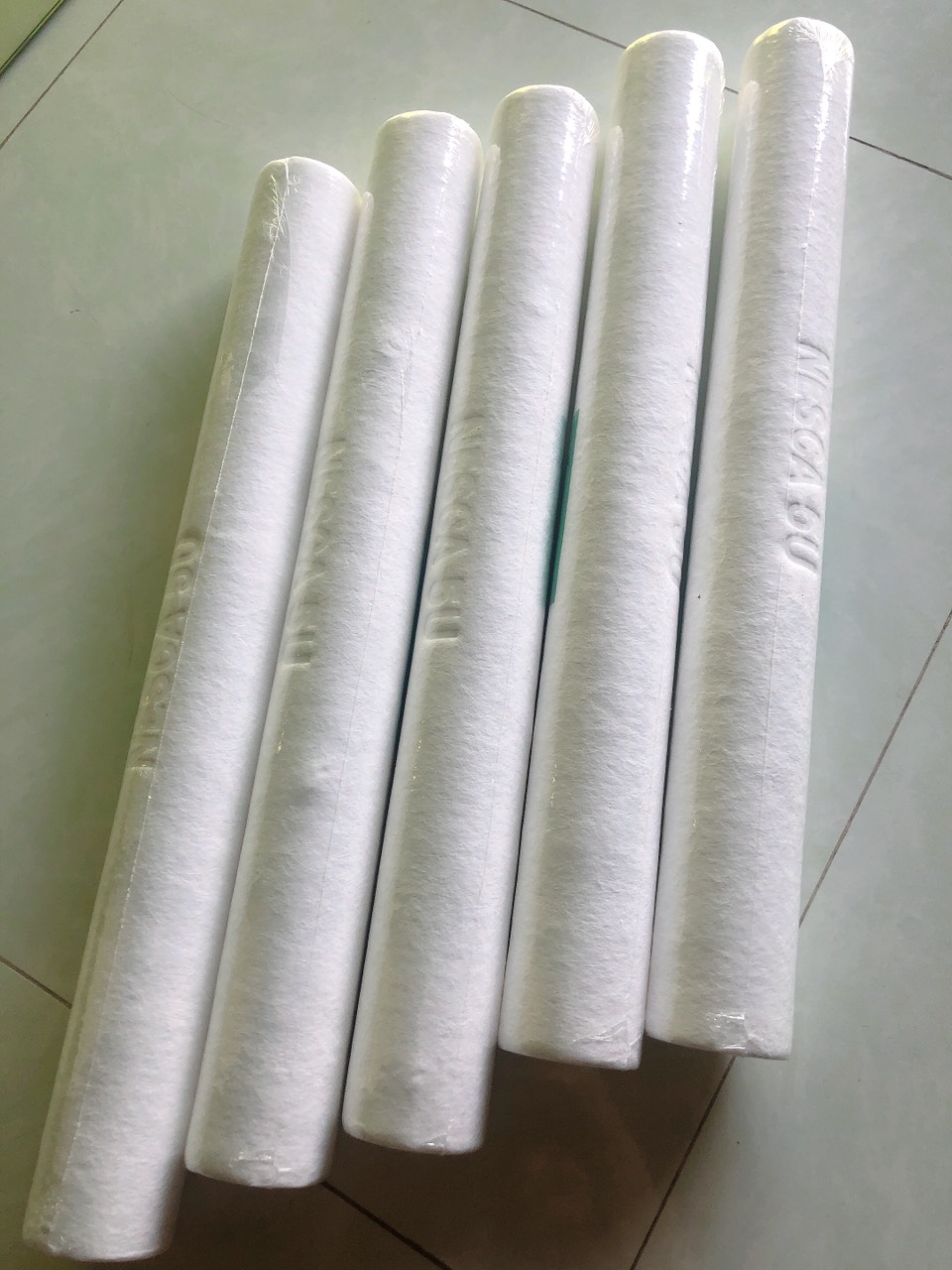 Combo 5 lõi lọc thô PP 20 inch (1 hoặc 5 micron tùy thời điểm)