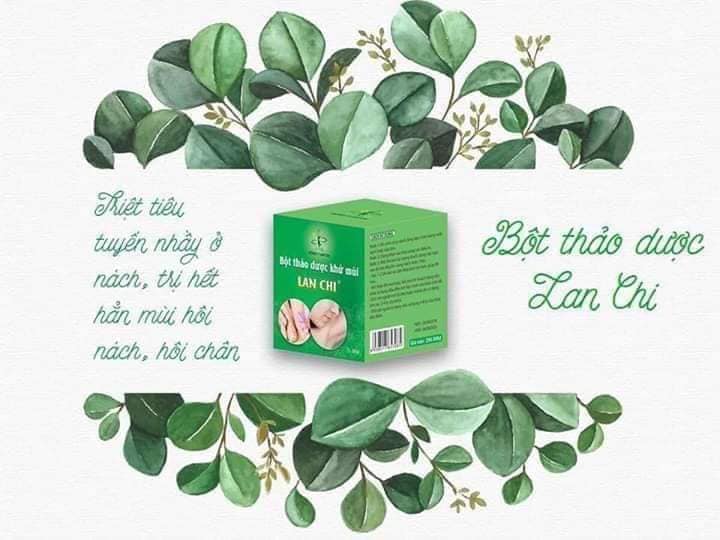 Bột khử mùi Lan chi