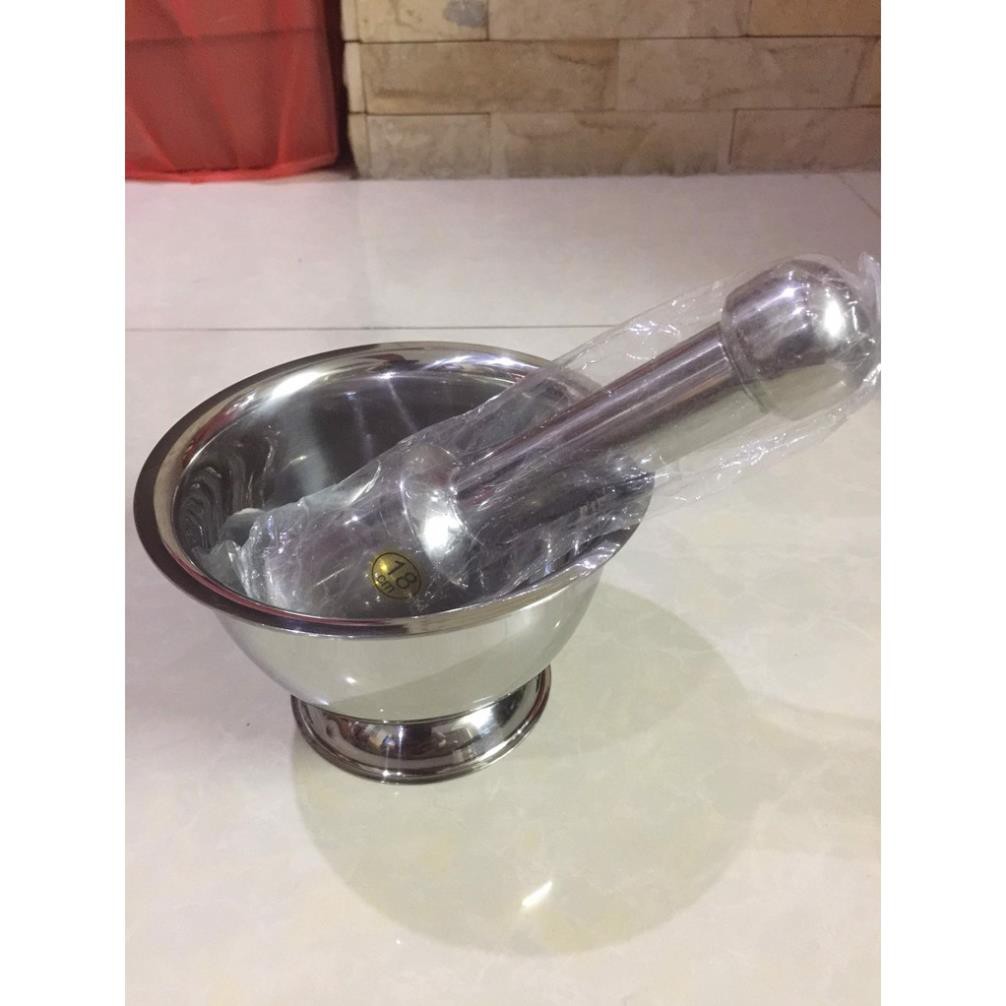 Bộ Chày Cối Inox 304 Hàng Loại 1