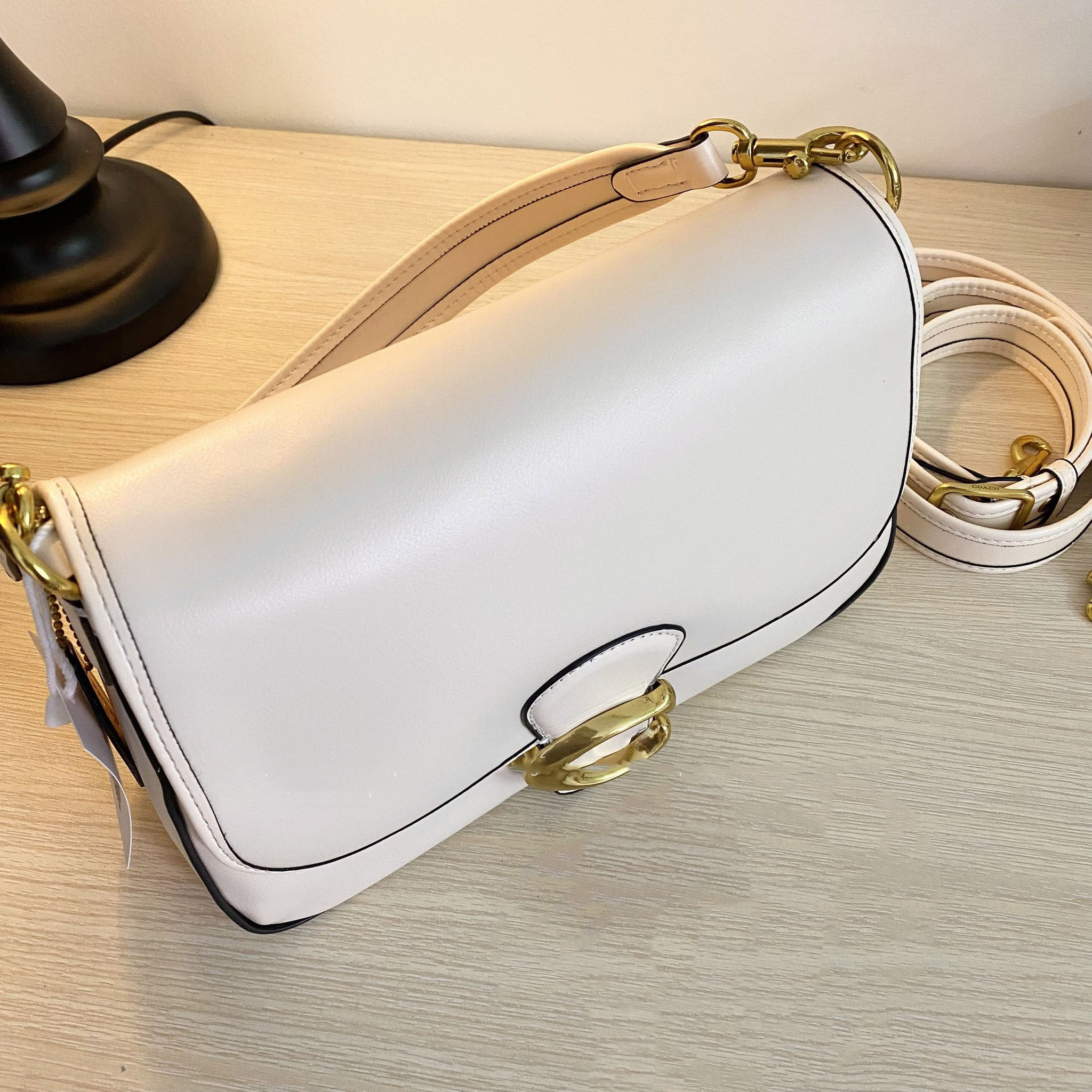Túi kẹp nách nữ CO fullbox da mịn size 26CM