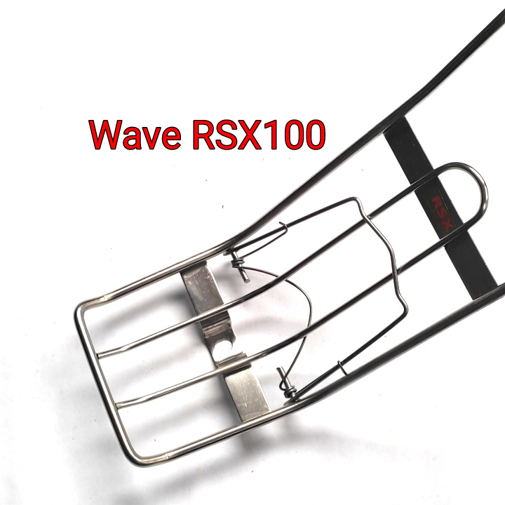 Baga giữa inox xe máy Wave RS, RSX 100