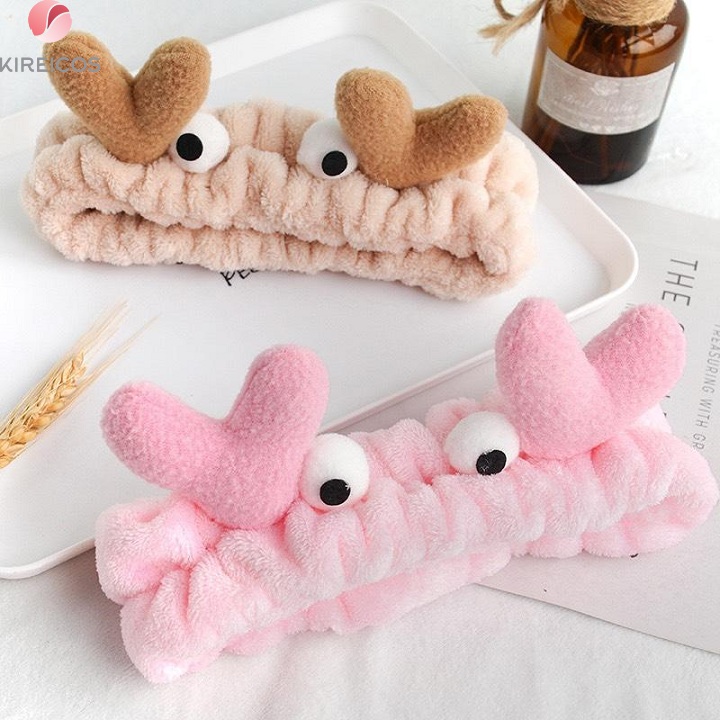 [HCM]Băng Đô Nai Có Mắt Trang Điểm Make Up Siêu Cute