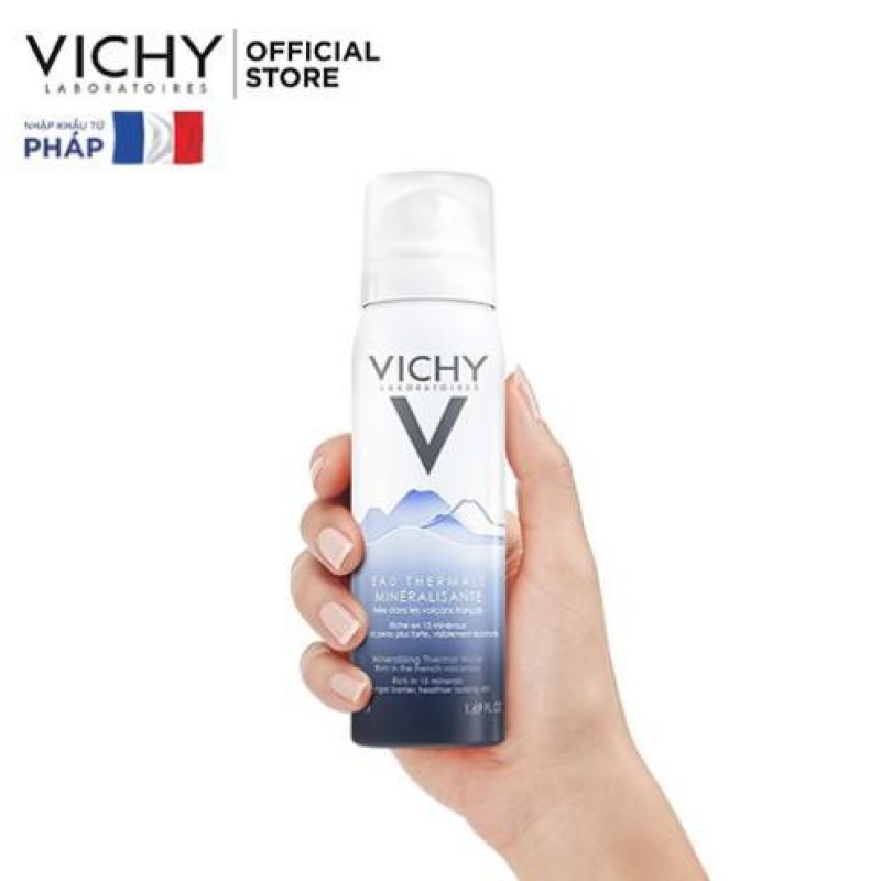 Nước xịt khoáng dưỡng da Vichy Mineralizing Thermal Water 50ml giá rẻ
