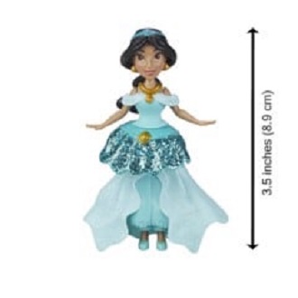 Đồ chơi búp bê công chúa Jasmine mini Disney Princess E3089