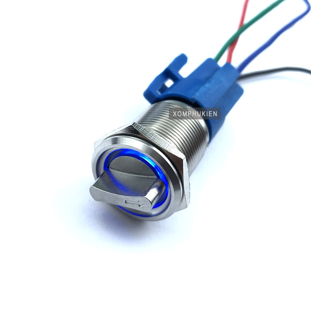 [HCM]Công Tắc Led Vặn Xoay On Off [ Led ngẫu nhiên ]