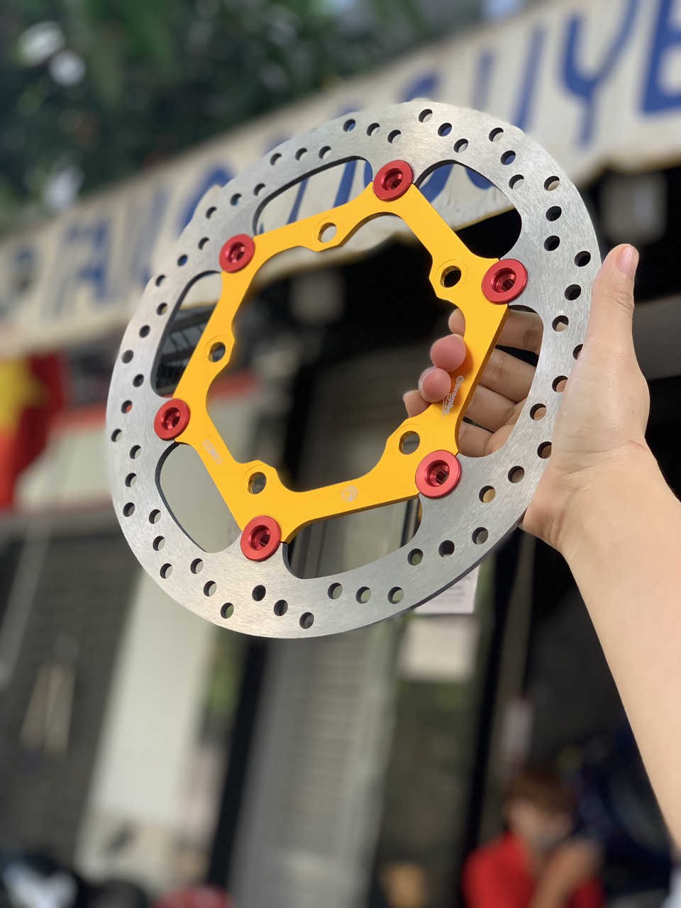 [HCM]ĐĨA THẮNG OVER SIZE 265mm CHO EXCITER 150