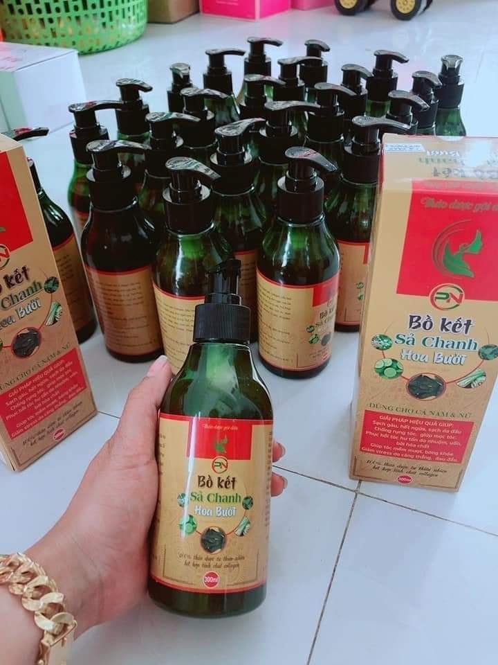 DẦU GỘI BỒ KẾT SẢ CHANH