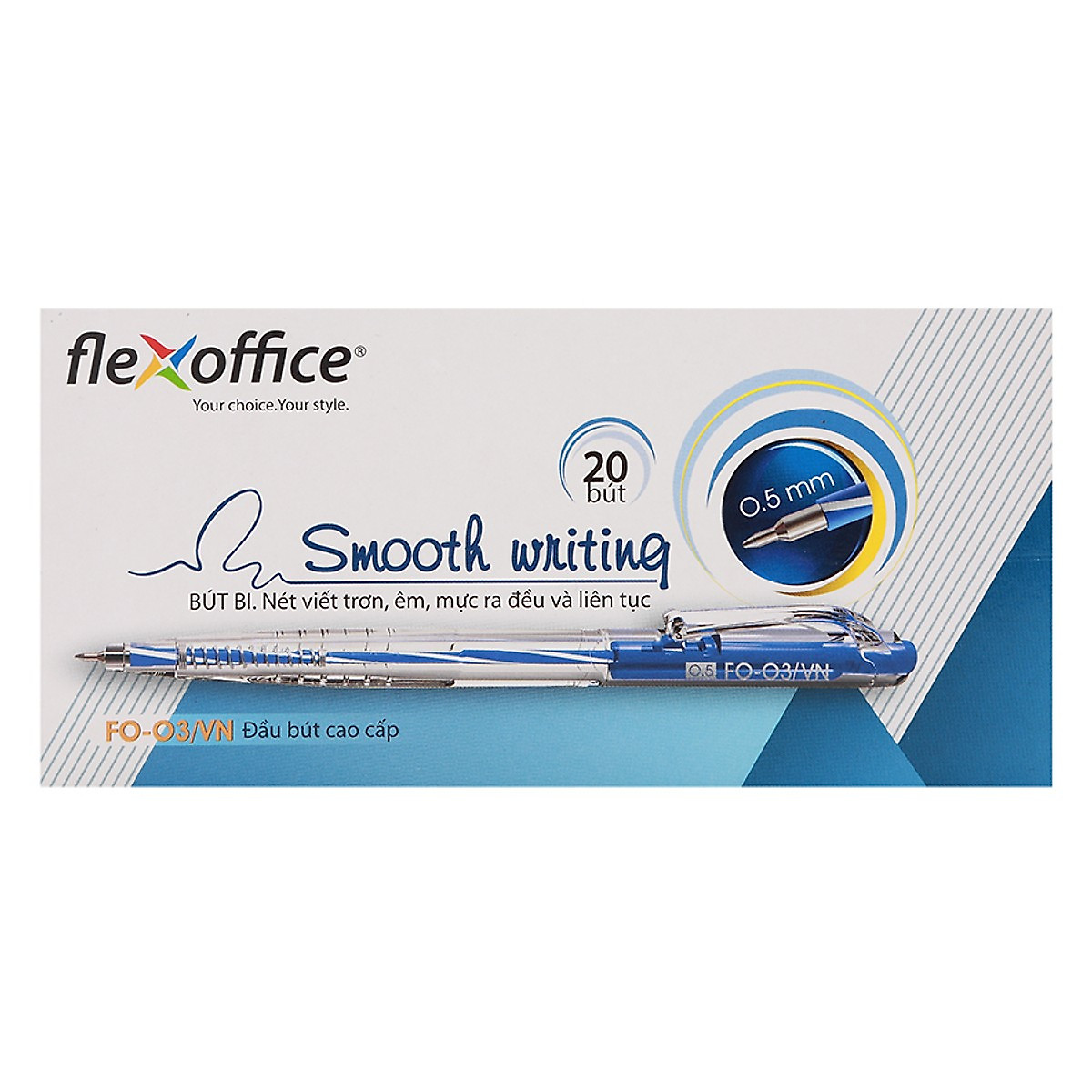 Bút bi flexoffice fo-03/vn