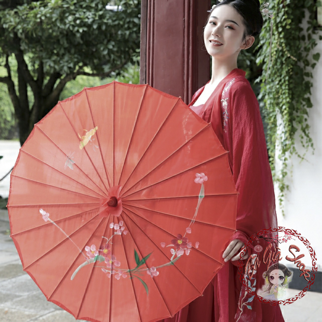 Dù cổ trang dù nhật