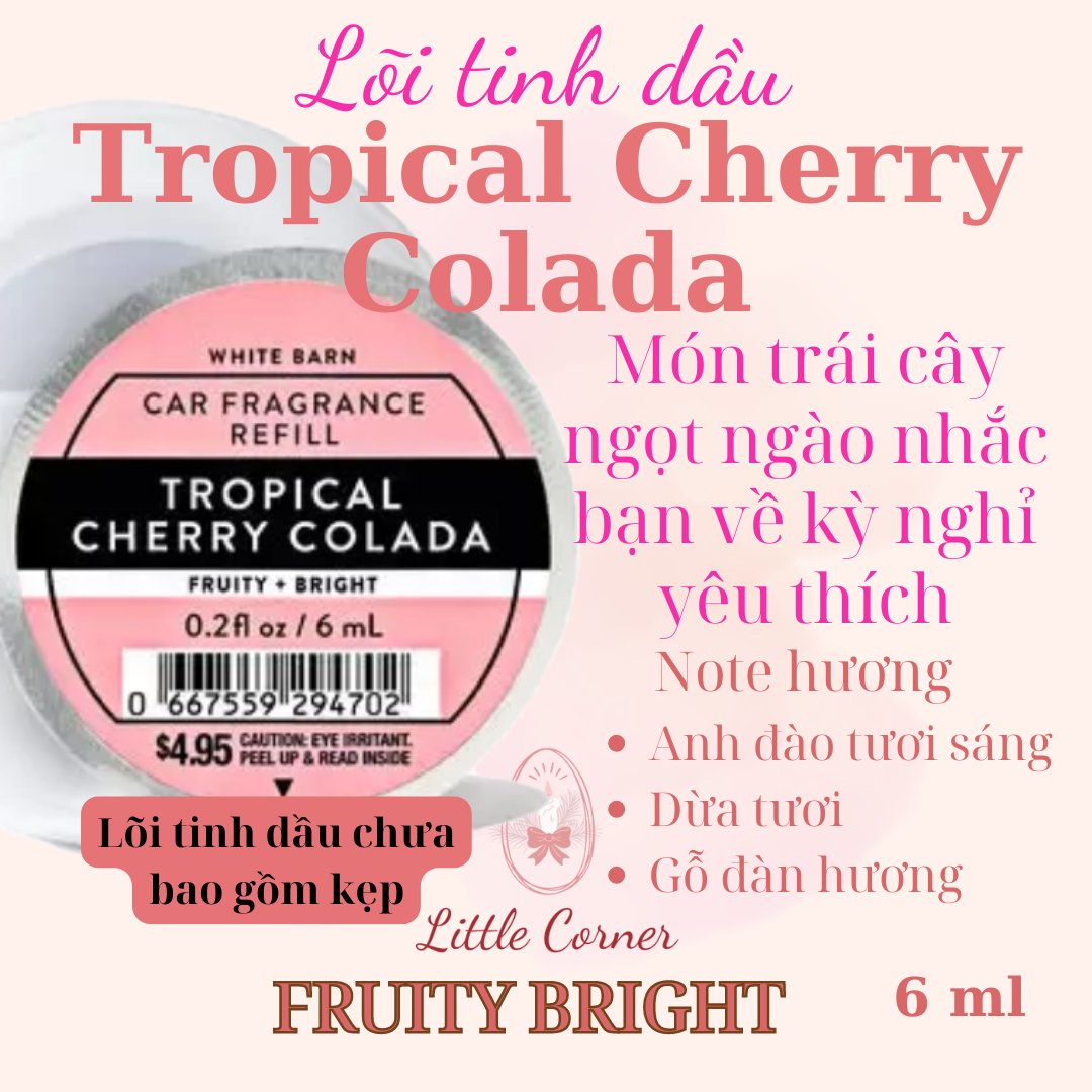 Tinh dầu thơm xe bath and body works 6ml - bill mỹ