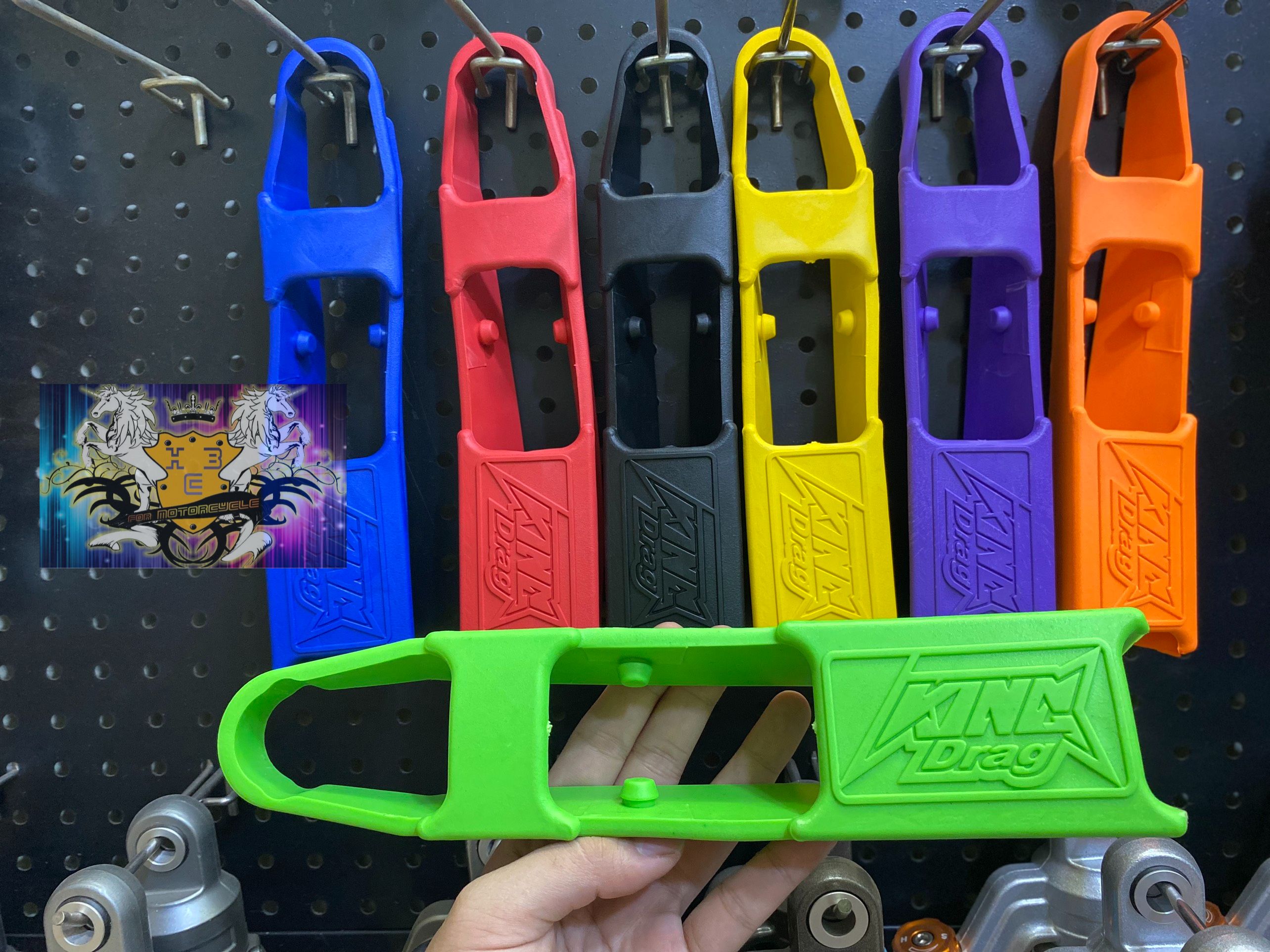 Cao su gấp EX 150/155 King Drag(ko khoan lỗ),cao su gắp KingDrag cho Exciter 150 gắn như zin bao đẹp thẩm mỹ