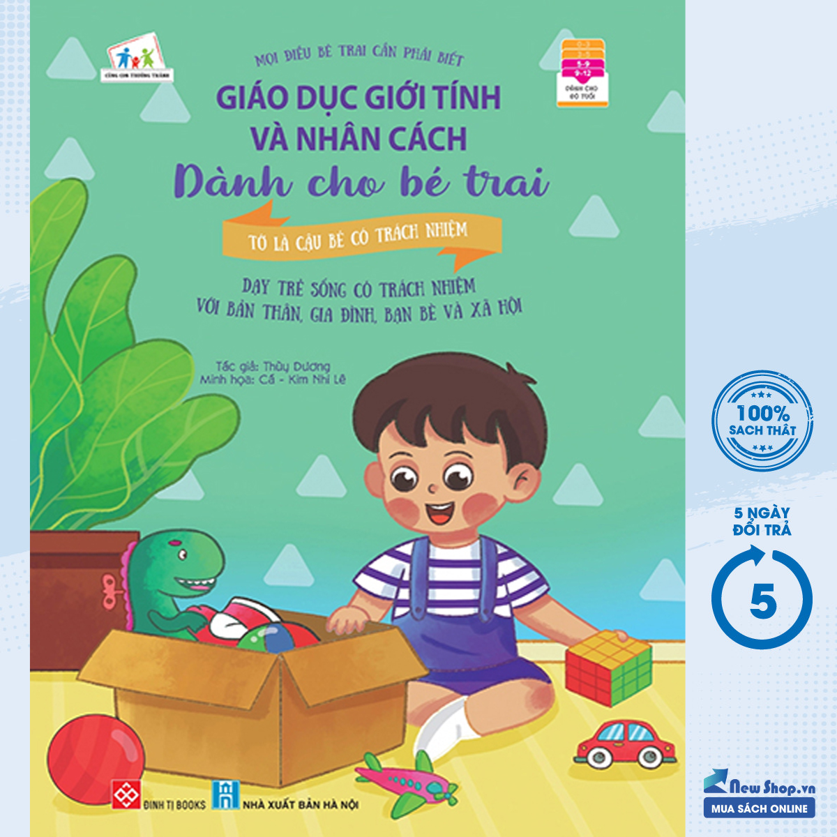 Sách – giáo dục giới tính và nhân cách dành cho bé trai - mọi điều bé trai cần phải biết - tớ là cậu bé có trách nhiệm – newshop