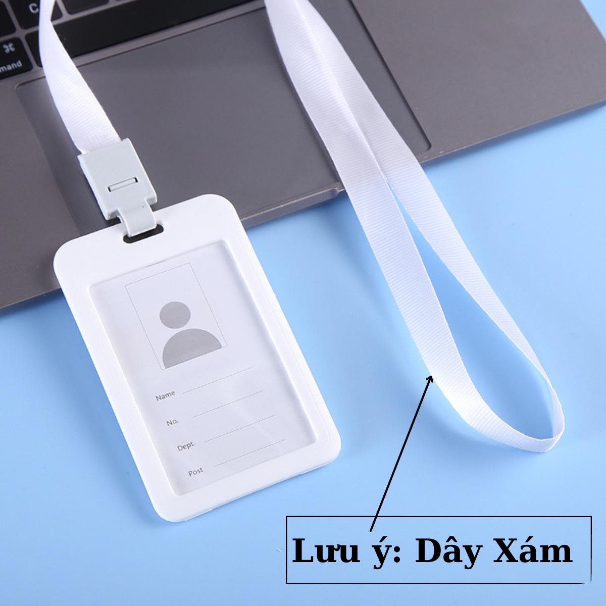 Dây đeo thẻ dọc cho học sinh, sinh viên, nhân viên văn phòng, combo dây đeo và bao đựng thẻ - beyou