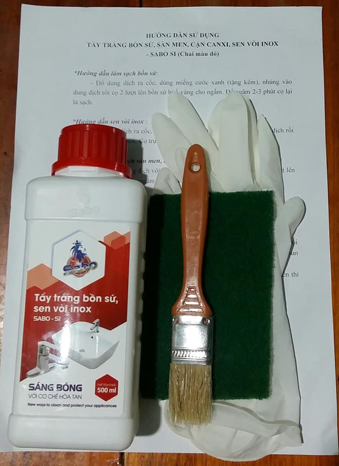 TẨY RỬA SABO - TẨY BỒN SƯ