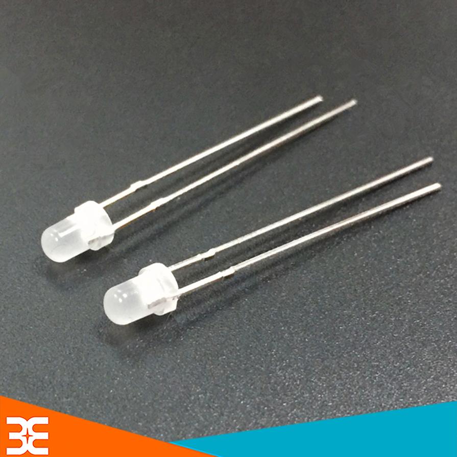 Gói 100 Con Led Đục 3mm - Đỏ